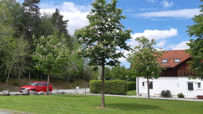 Ferienhaus Bayern Am Ferienpark Westerncity Eging Exteriör bild